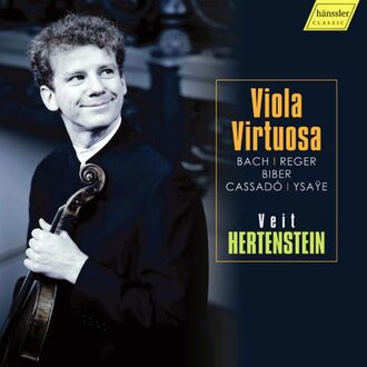 Veit Hertenstein „Viola Virtuosa“ (CD Cover)